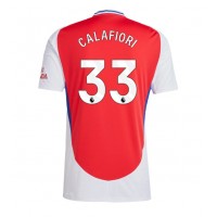 Arsenal Riccardo Calafiori #33 Hjemmedrakt 2024-25 Kortermet